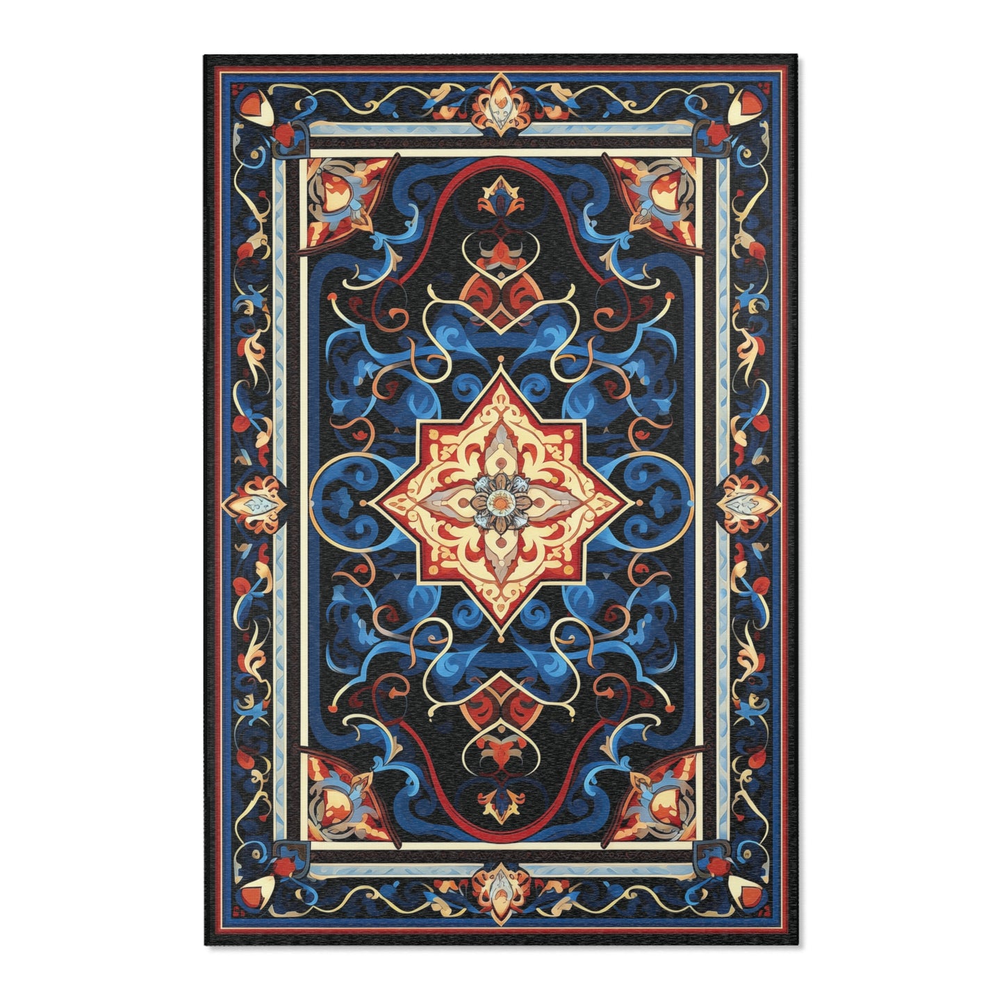 A Rug for The King! Area Rug Medieval Area Rug Royal Rug Regal Majestic Classic Castle Rug 2x3 3x2 4x6 6x4