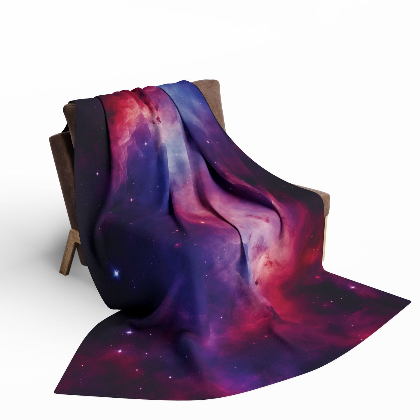 Galaxy Blanket Arctic Fleece Blanket Red Blue Purple Fuzzy Blanket Warm Blanket Soft Blanket Galaxy Space Nebula Nebulae