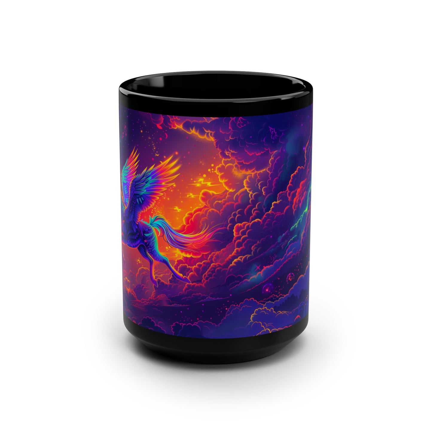 Unicorn Skies Mug 15oz Coffee Mug Rainbow Unicorn Mug