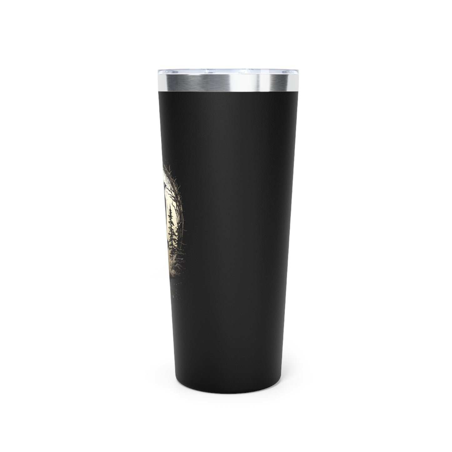 Night's Sentinel Raven Copper Vacuum Insulated Tumbler, 22oz Gothic Dark Academia