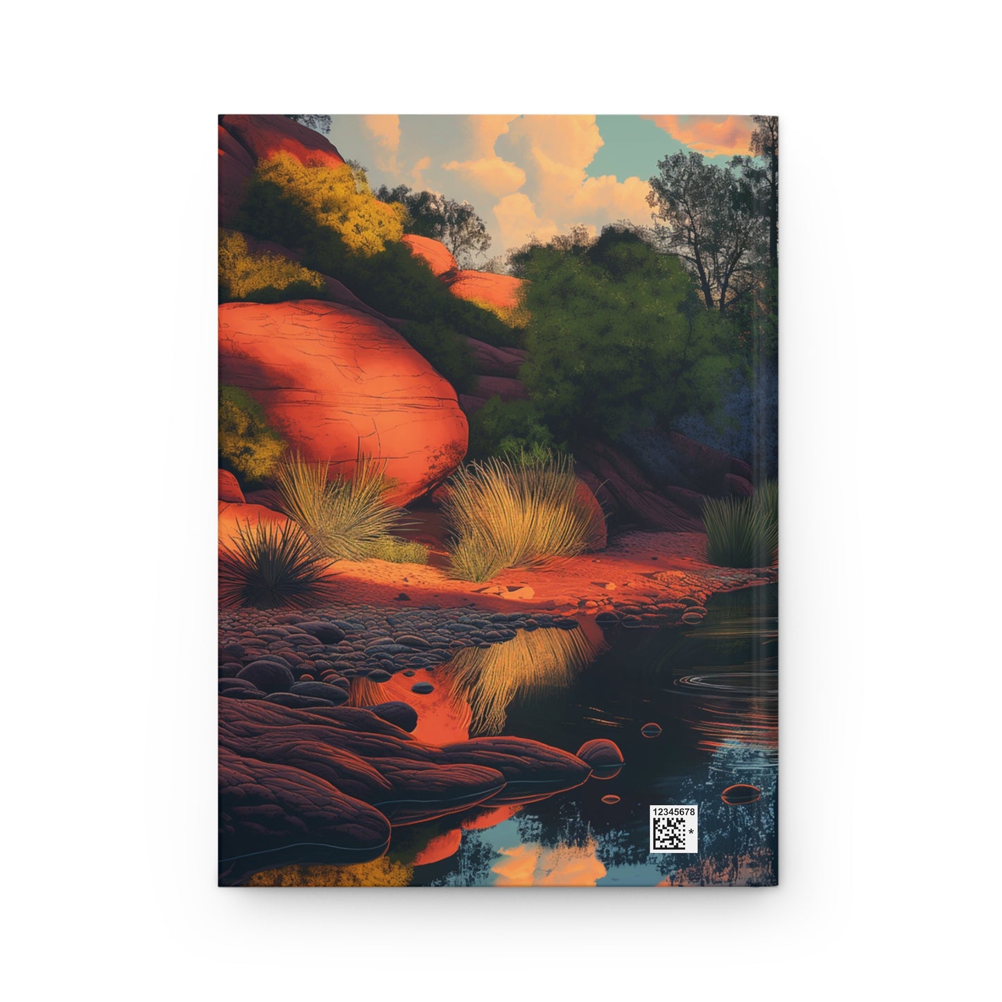 Nature Escape Hardcover Journal Red Rock Notebook