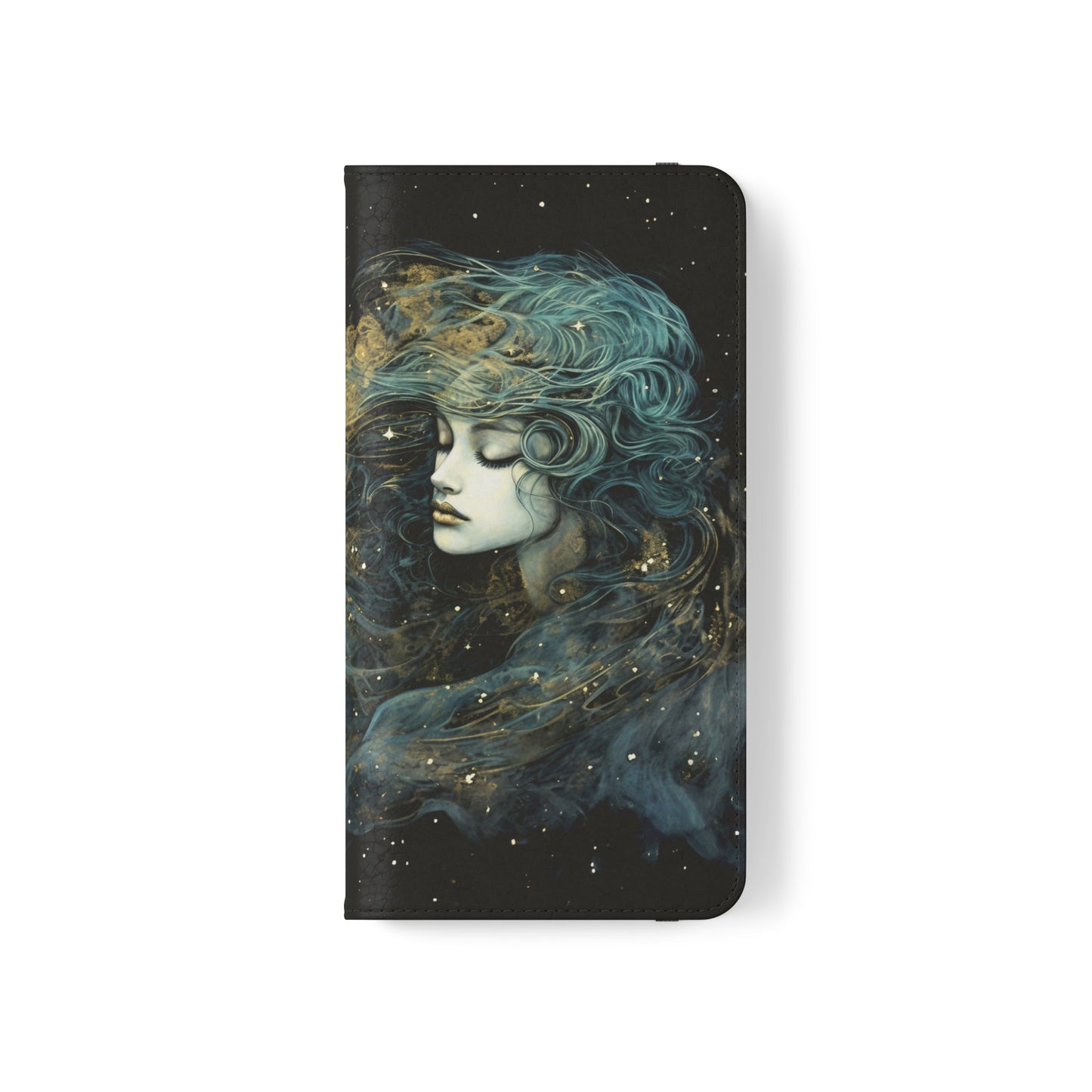 Starborn Enigma Flip Case Phone Case Goddess Flip Phone Case Celestial Phone Case Divine Feminine Flip Case s22 s21 iphone 13 12 11