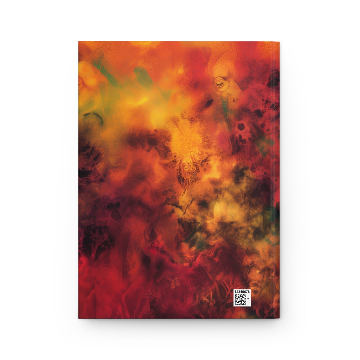 Spiritual Camouflage Hardcover Notebook Bright Pattern Journal