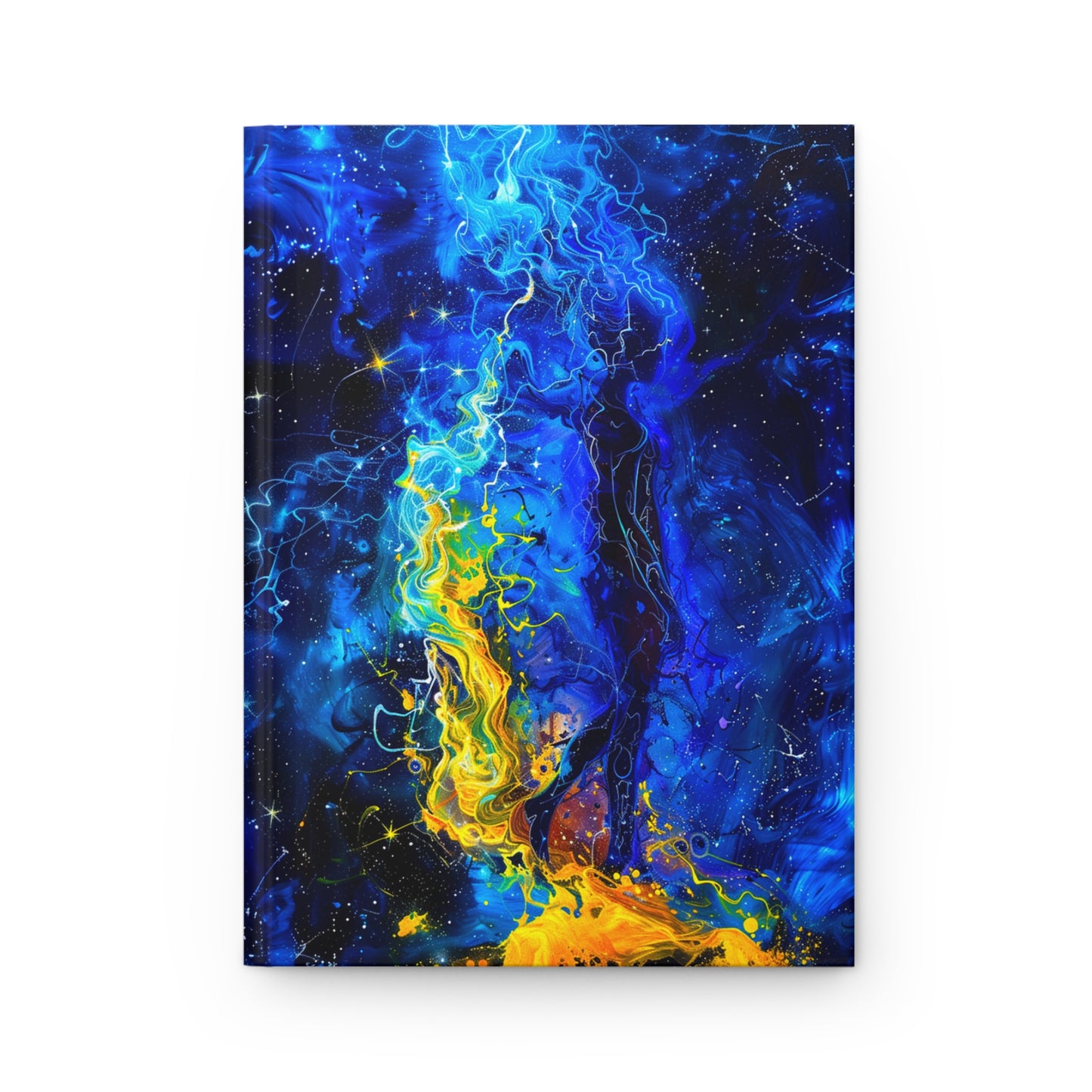 Soul Fire Hardcover Journal Galaxy Woman Notebook