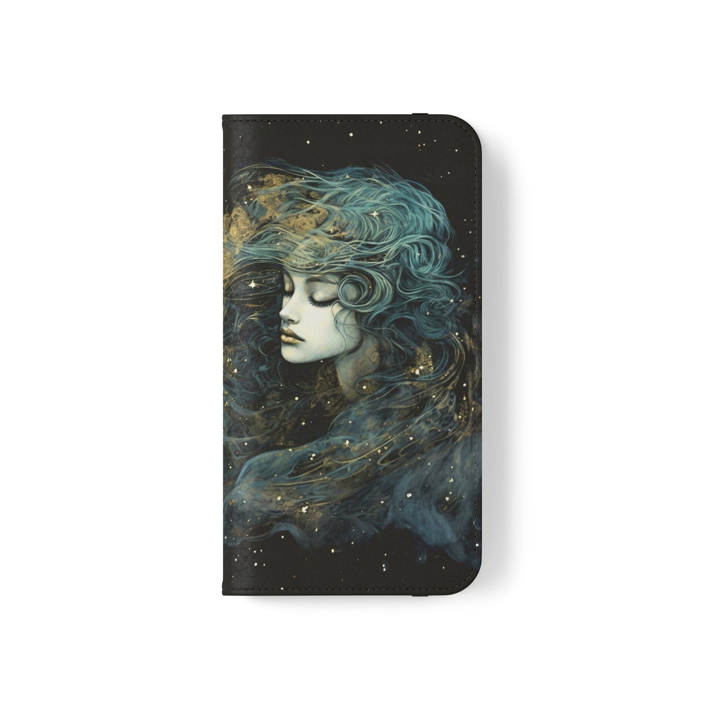 Starborn Enigma Flip Case Phone Case Goddess Flip Phone Case Celestial Phone Case Divine Feminine Flip Case s22 s21 iphone 13 12 11