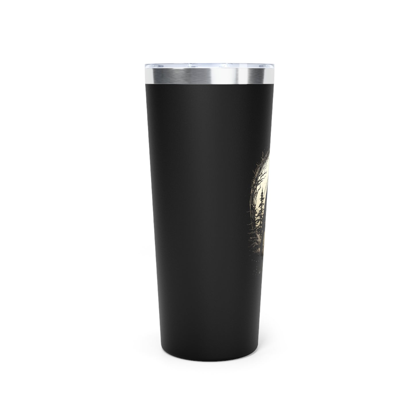 Night's Sentinel Raven Copper Vacuum Insulated Tumbler, 22oz Gothic Dark Academia