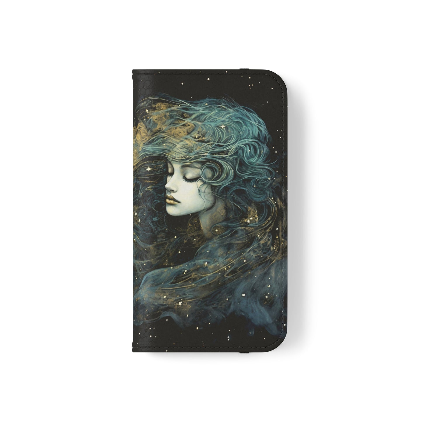 Starborn Enigma Flip Case Phone Case Goddess Flip Phone Case Celestial Phone Case Divine Feminine Flip Case s22 s21 iphone 13 12 11