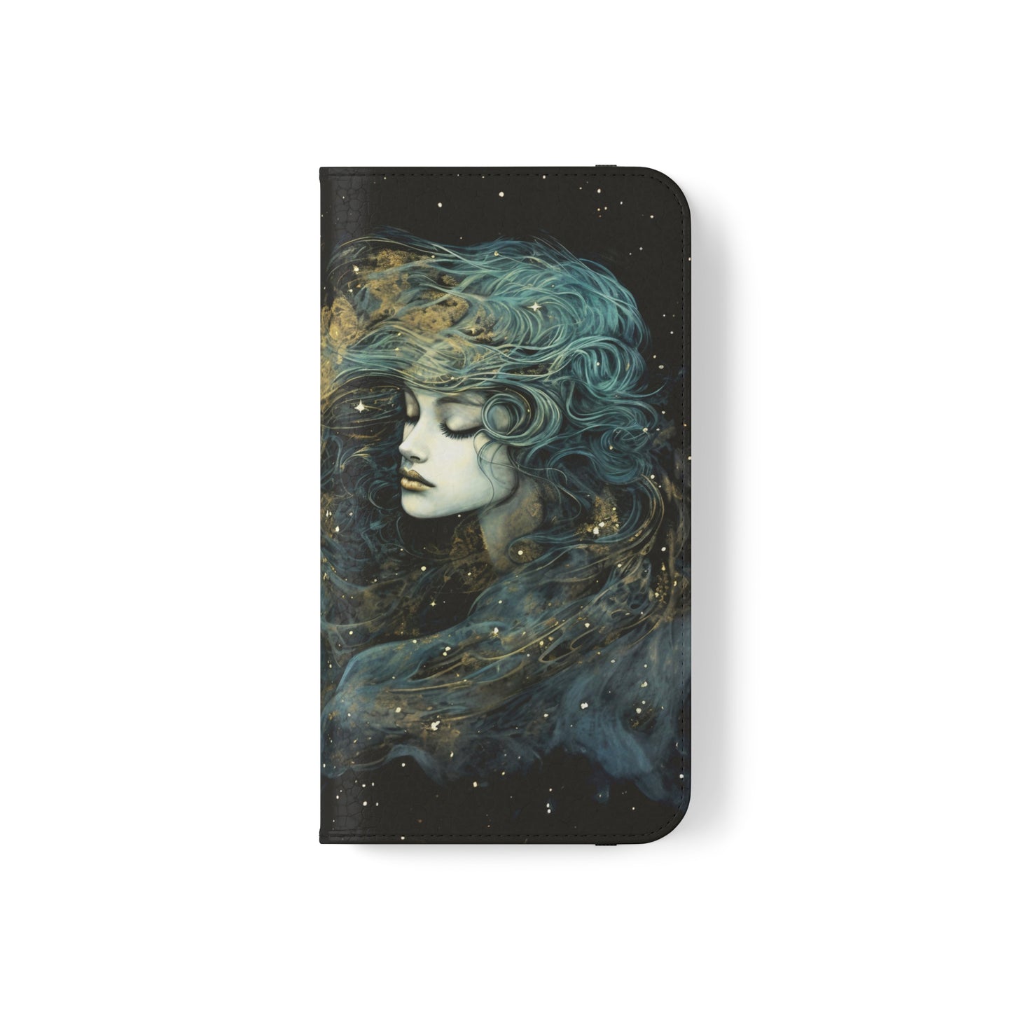 Starborn Enigma Flip Case Phone Case Goddess Flip Phone Case Celestial Phone Case Divine Feminine Flip Case s22 s21 iphone 13 12 11