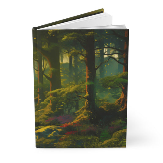 Golden Forest Hardcover Journal Nature Notebook