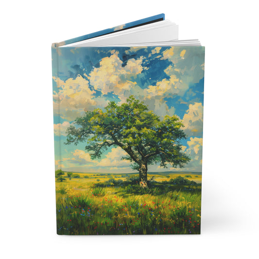 Texas Tree Hardcover Journal Nature Notebook