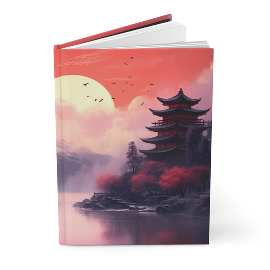 Pink Reflections Hardcover Journal Nature Notebook