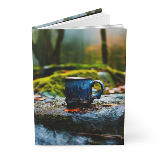 Woodland Mug Hardcover Journal Wilderness Notebook