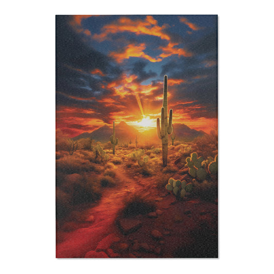 Arizona Desert Area Rug 24" x 36", 48" x 72"