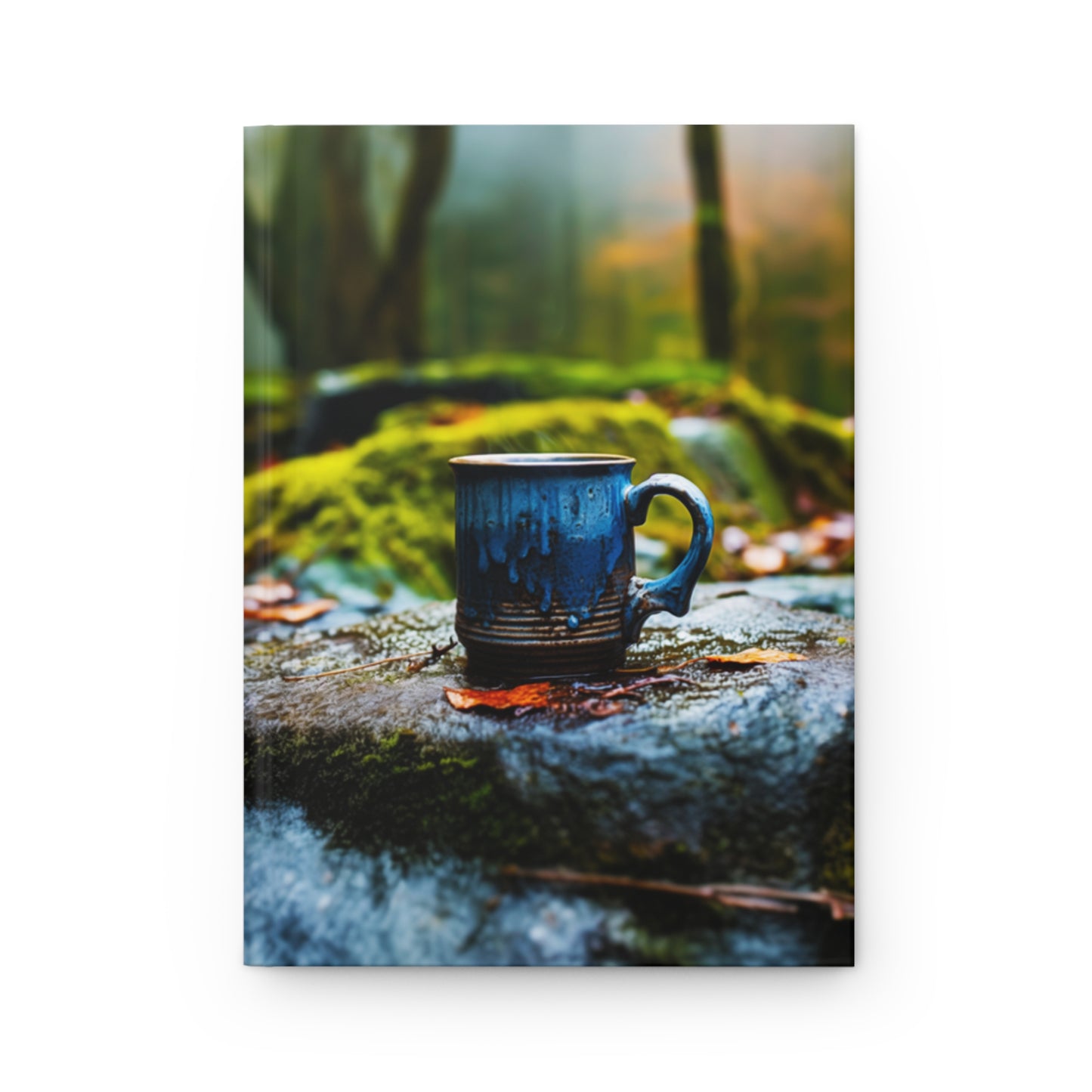 Woodland Mug Hardcover Journal Wilderness Notebook