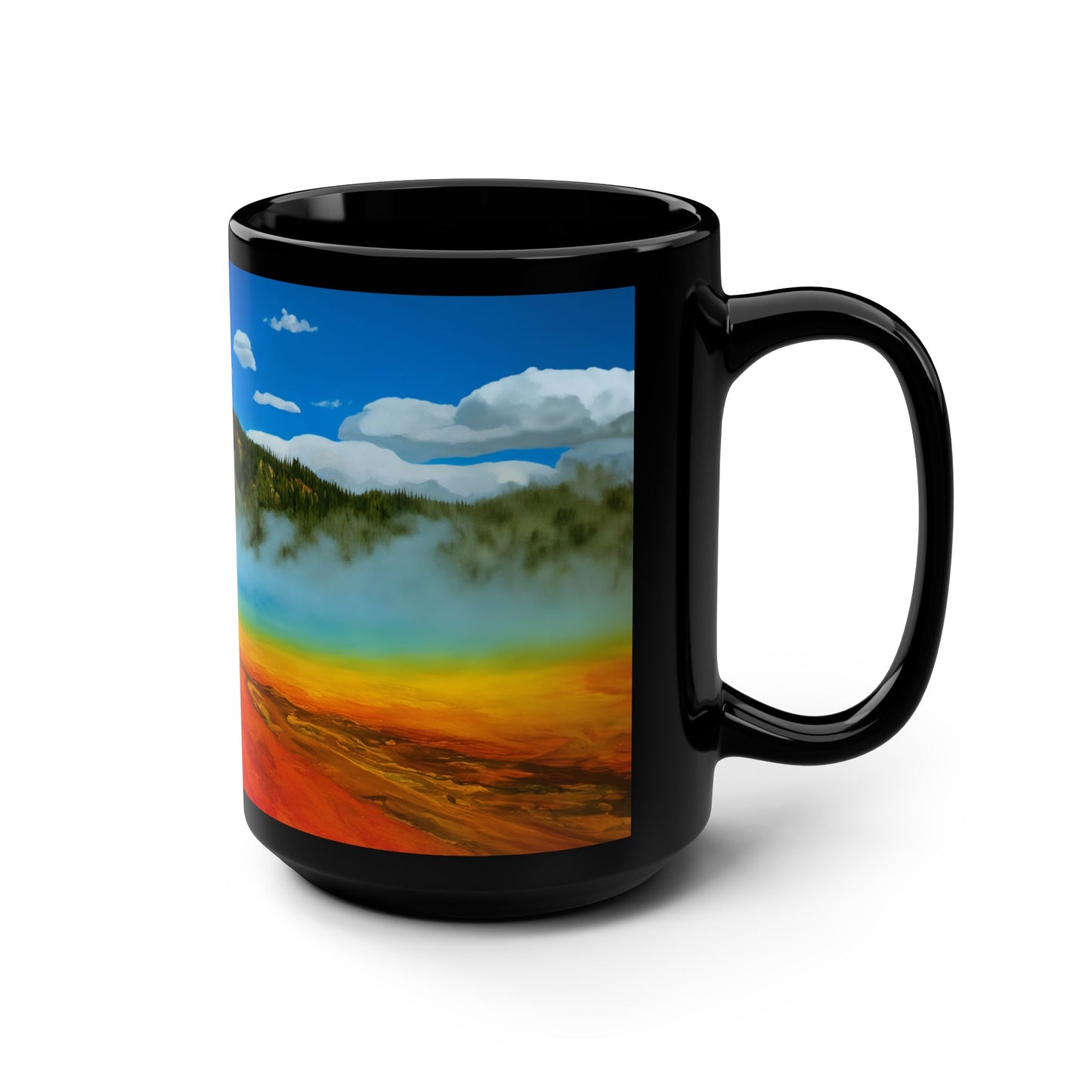 Grand Prismatic Spring 15oz Coffee Mug National Park Mug