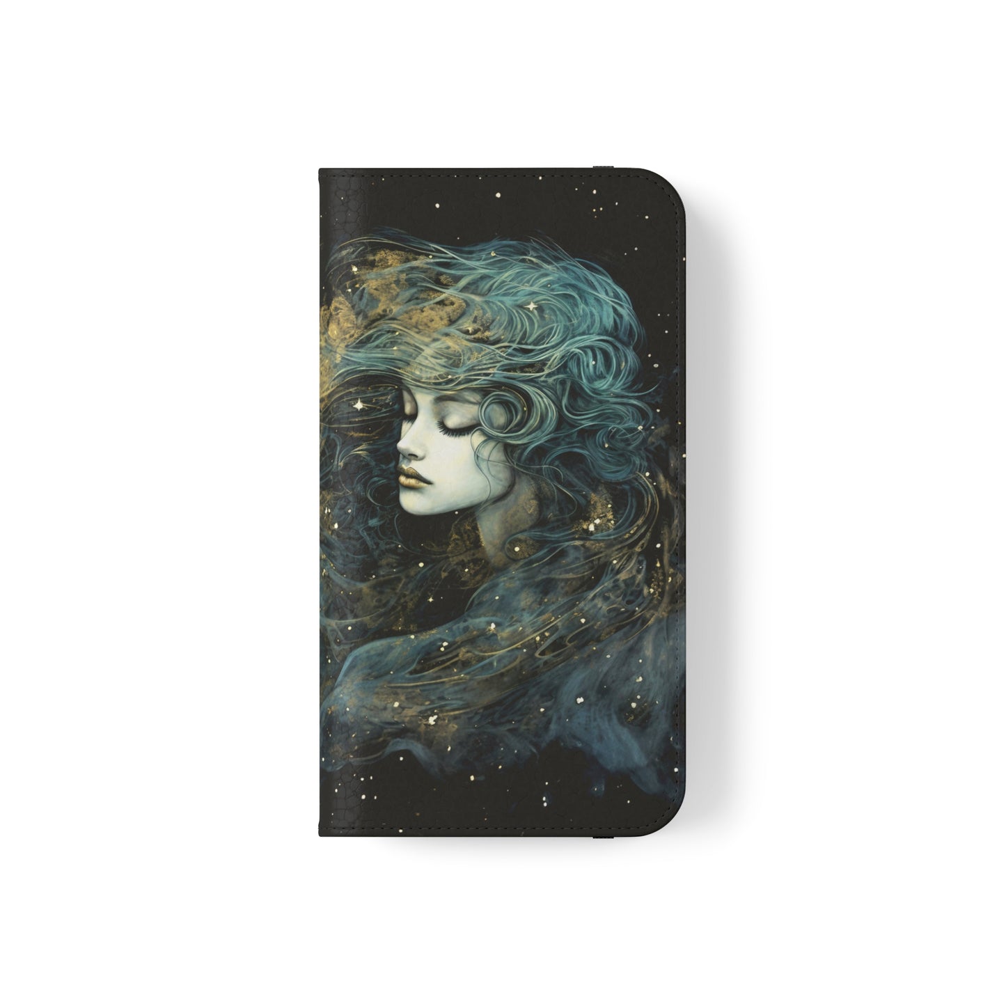 Starborn Enigma Flip Case Phone Case Goddess Flip Phone Case Celestial Phone Case Divine Feminine Flip Case s22 s21 iphone 13 12 11