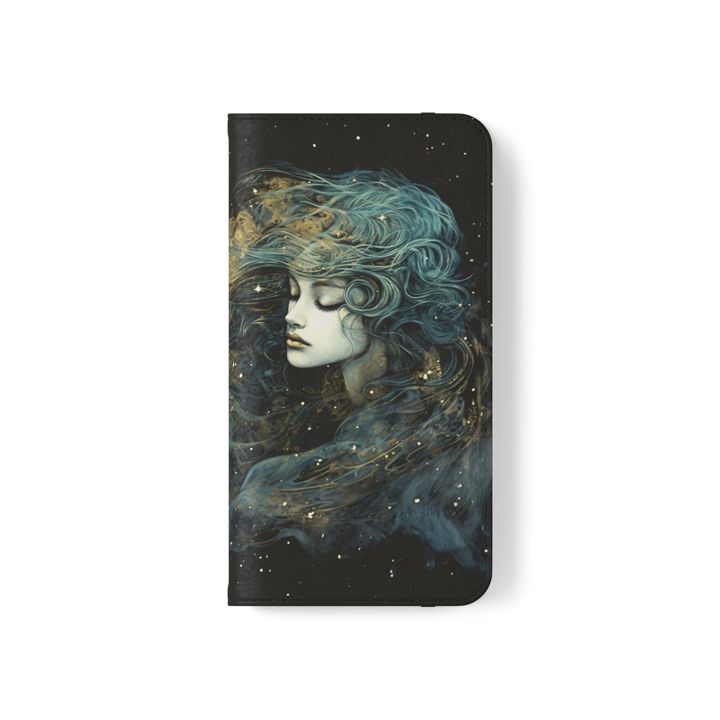 Starborn Enigma Flip Case Phone Case Goddess Flip Phone Case Celestial Phone Case Divine Feminine Flip Case s22 s21 iphone 13 12 11