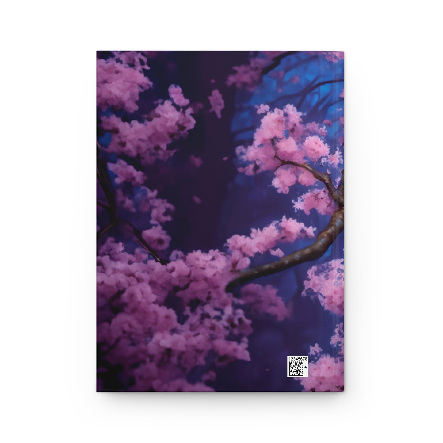 Sakura Raven Hardcover Journal Raven and Cherry Blossom Notebook