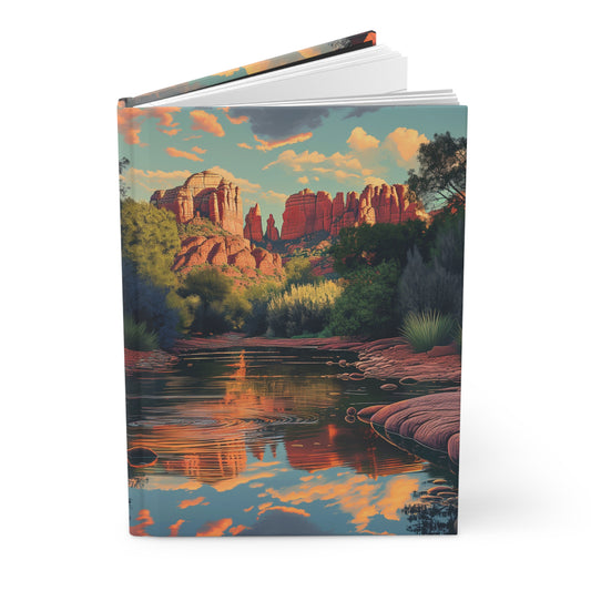 Nature Escape Hardcover Journal Red Rock Notebook