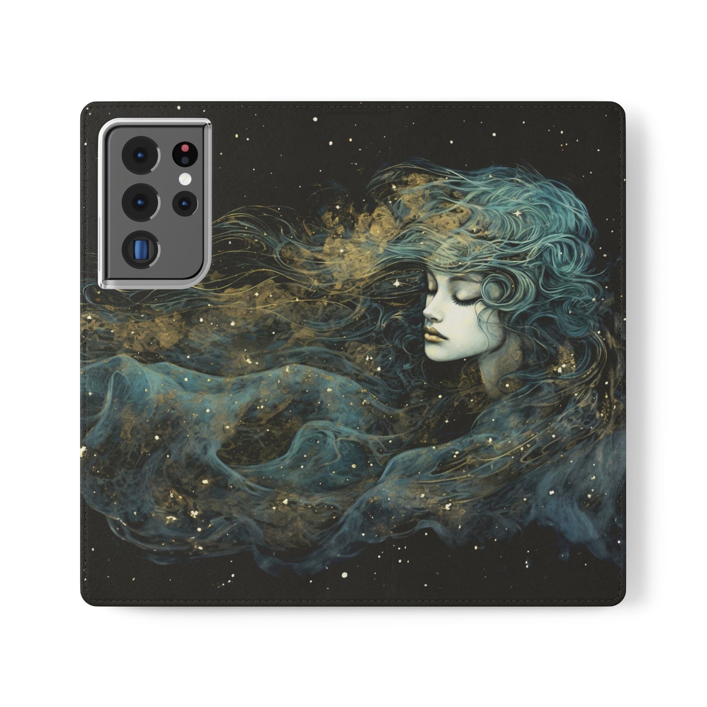 Starborn Enigma Flip Case Phone Case Goddess Flip Phone Case Celestial Phone Case Divine Feminine Flip Case s22 s21 iphone 13 12 11