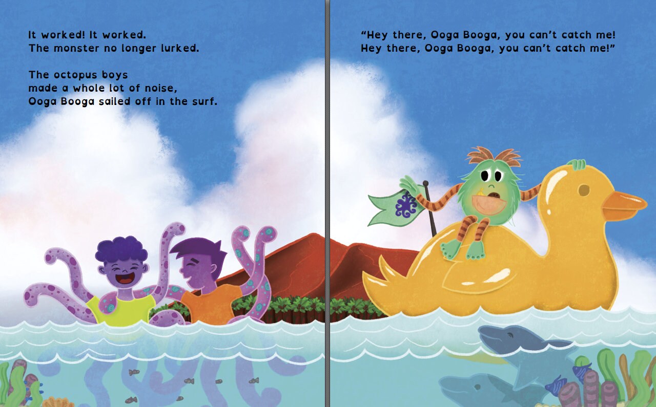 Children's Book: Ooga Booga Music Monster - Effortlessly teaches young children different musical meters through listening alone.